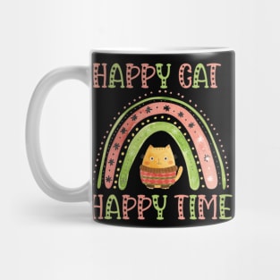 Happy cat happy time Mug